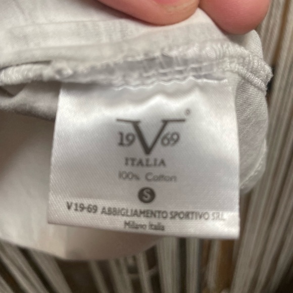 Versace Men’s Guardian Angel ITALIA 1969 Graphic T-Shirt - Picture 2 of 3